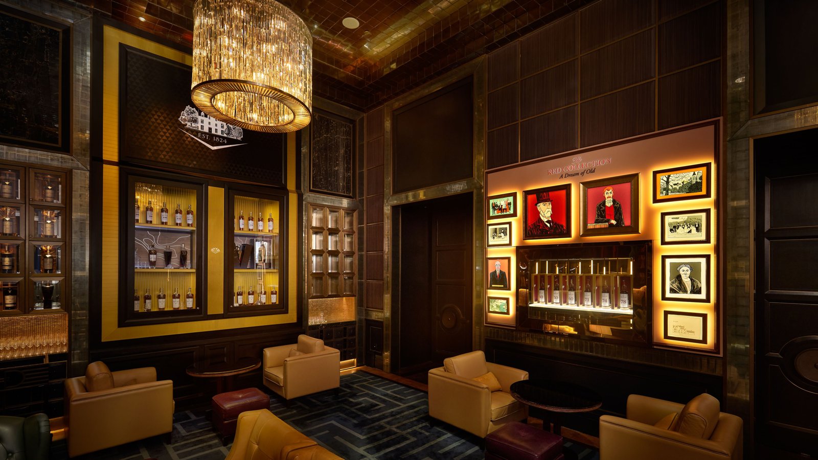 The St. Regis Kuala Lumpur, the astor bar & decanter