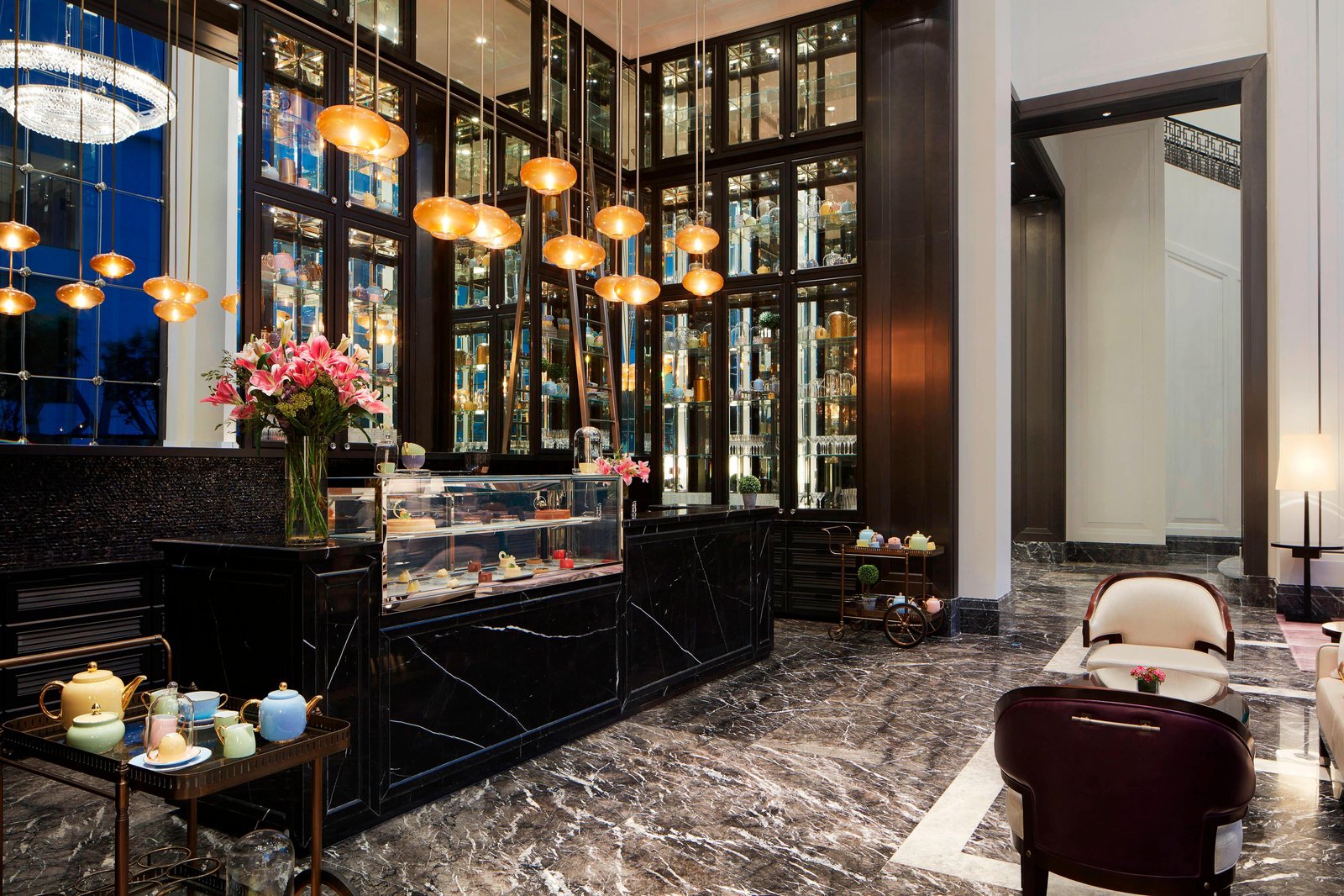 The St. Regis Kuala Lumpur, at the table