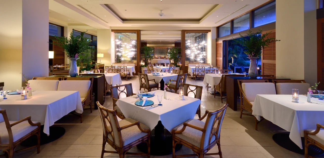 The Terrace Club at Busena, at the table