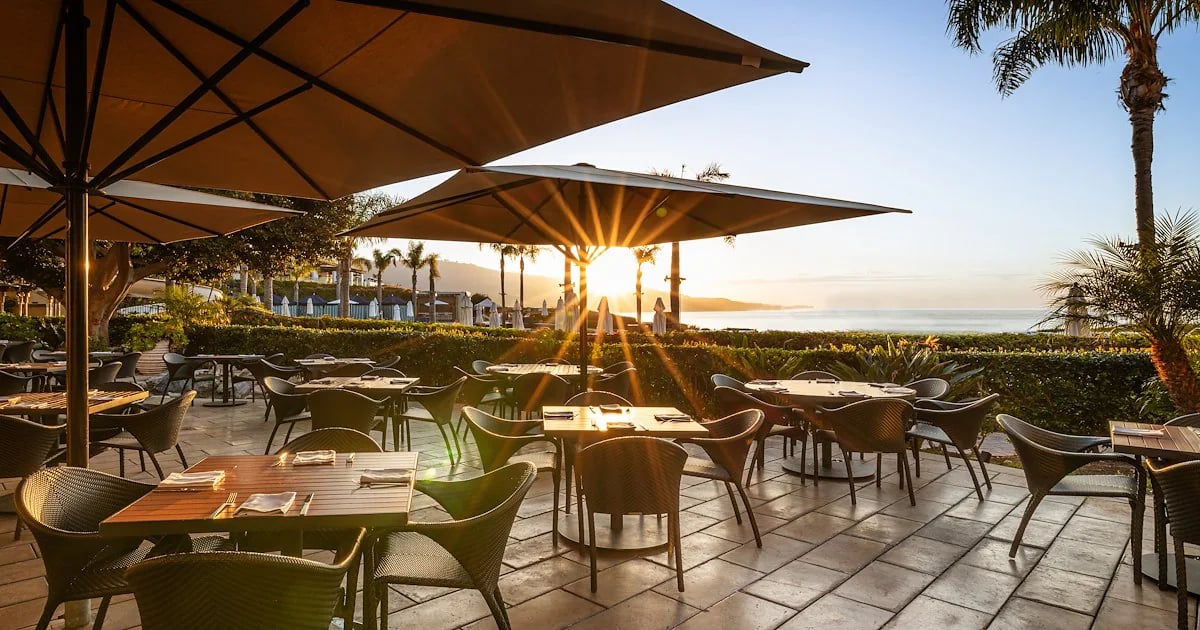 Terranea Resort, at the table