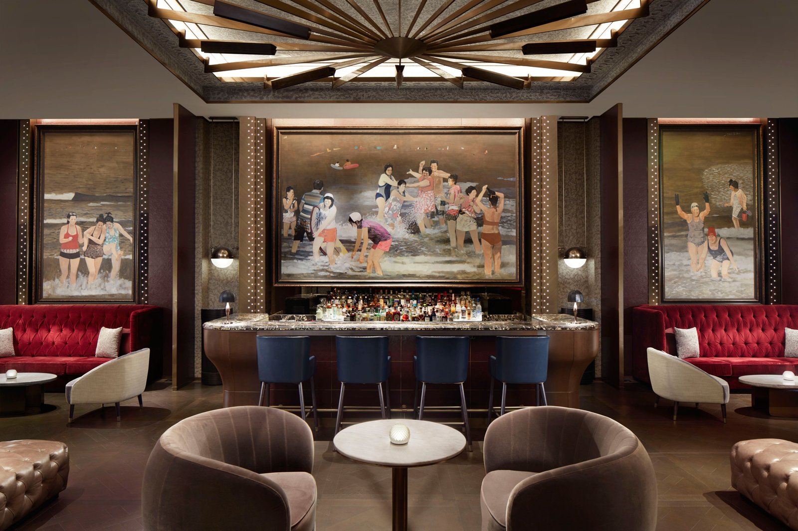 The St. Regis Qingdao, at the table