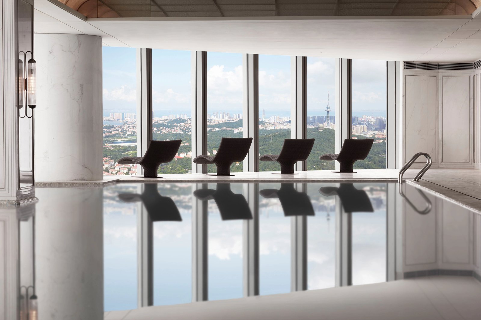 The St. Regis Qingdao, the pool