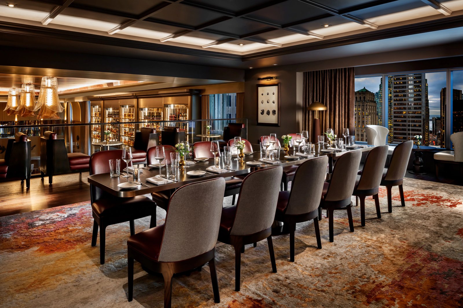 The St. Regis Toronto, at the table