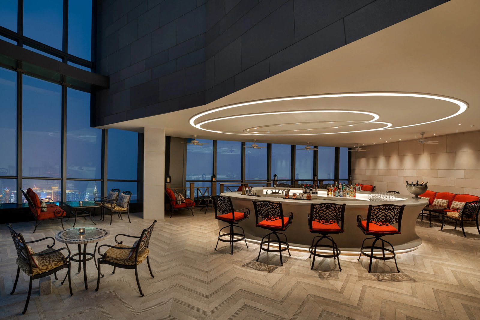 The St. Regis Zhuhai, at the table