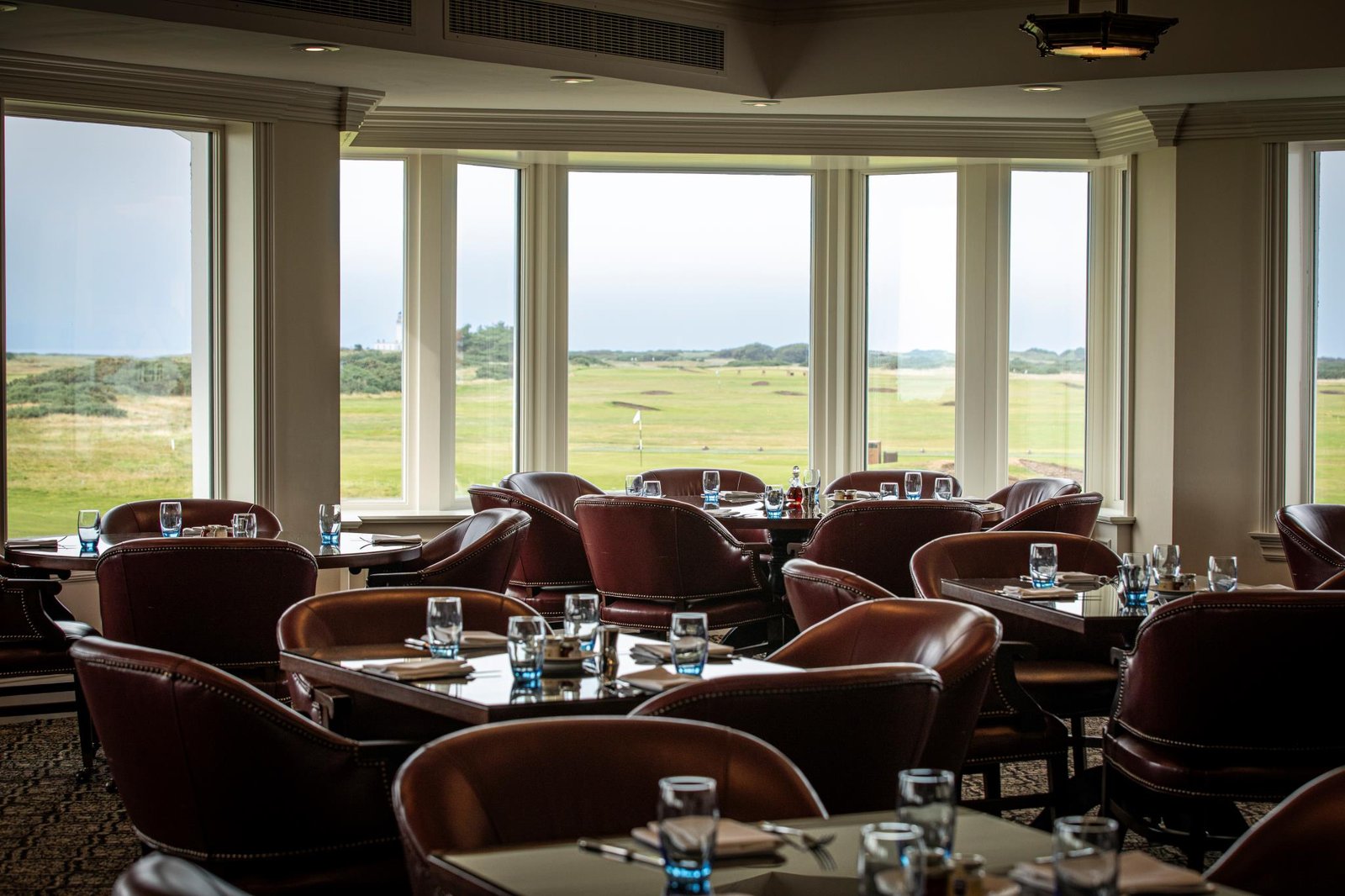 Trump Turnberry, at the table