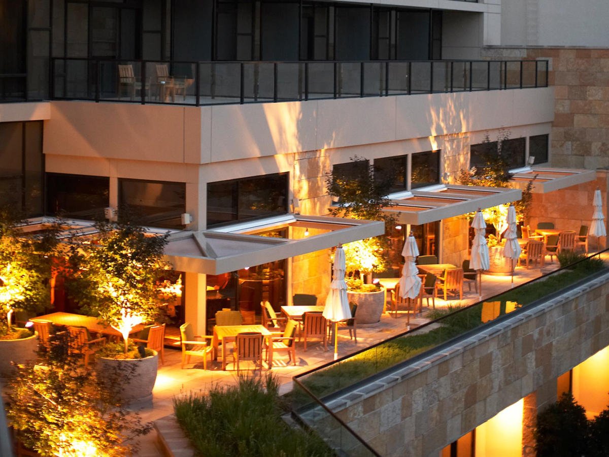 The Umstead Hotel and Spa, at the table