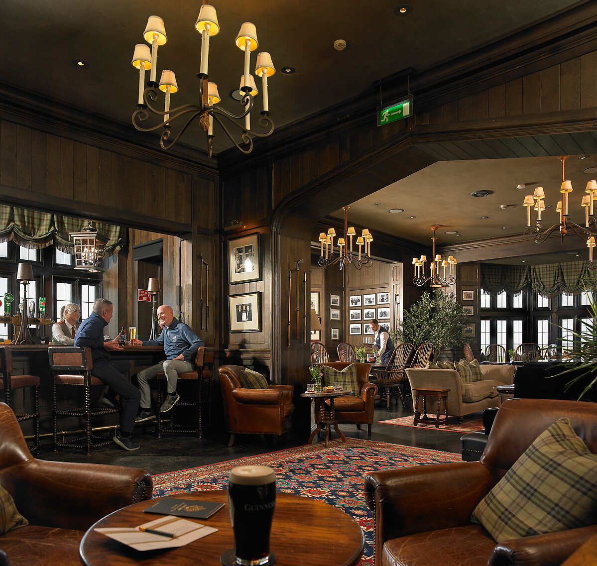 Trump International Golf Links & Hotel Doonbeg Ireland, at the table