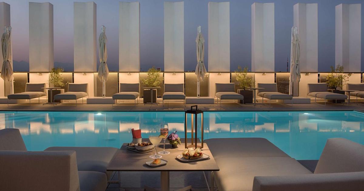 Hotel NH Collection Milano CityLife, the pool