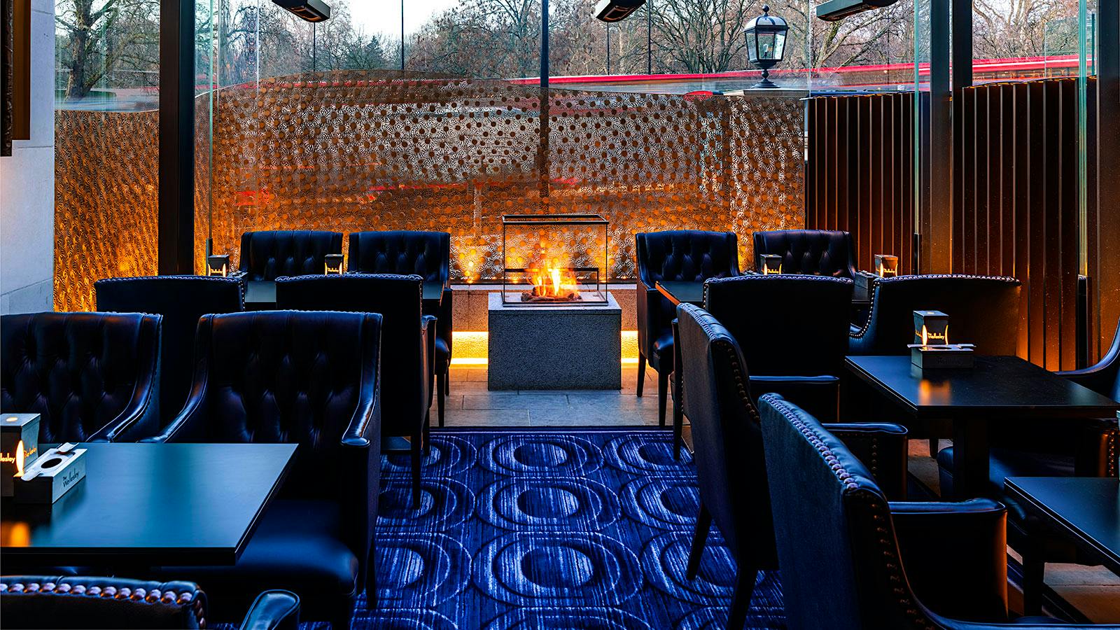The Wellesley Knightsbridge, a Luxury Collection Hotel, London, cigar terraces