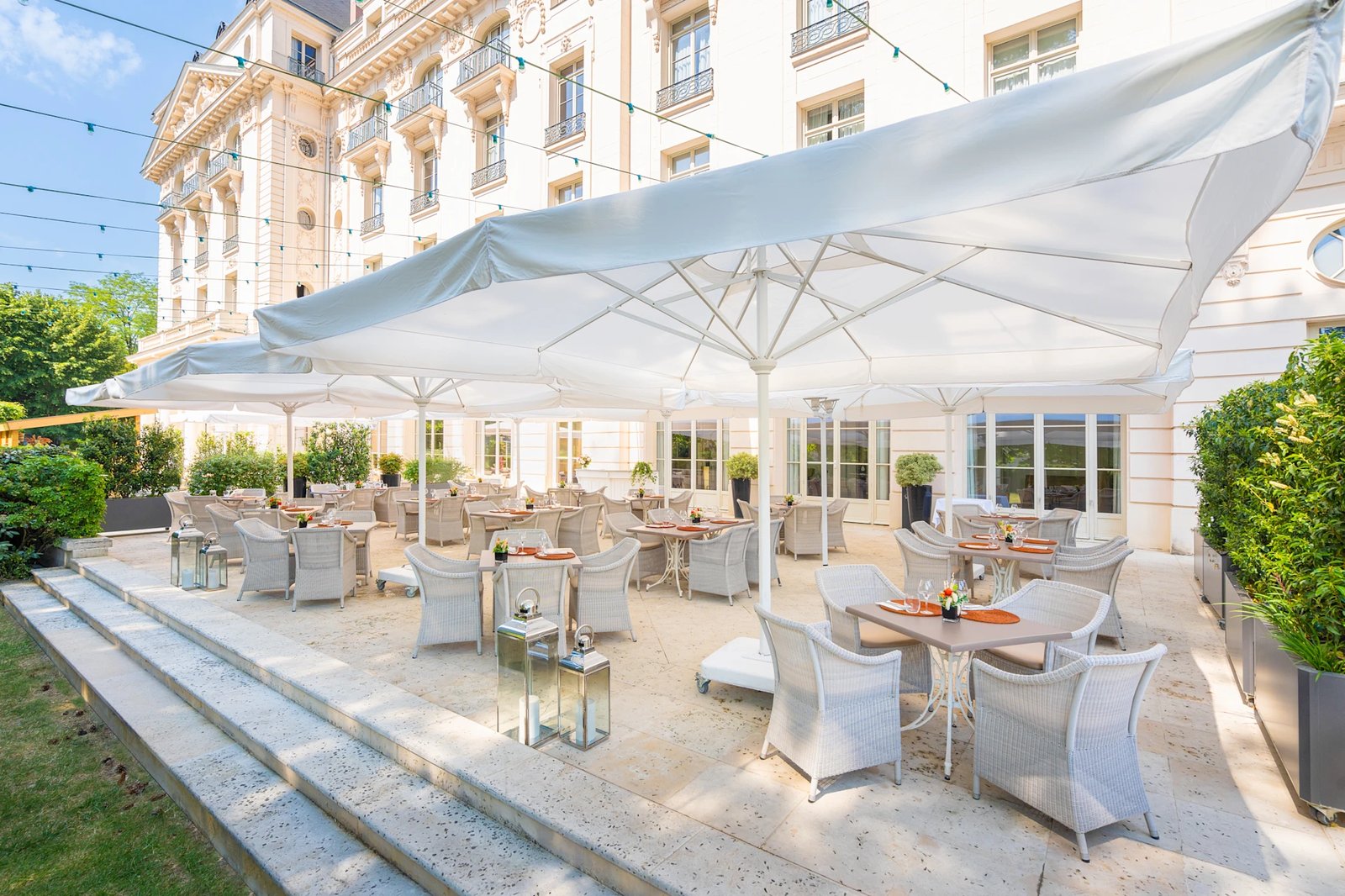 Waldorf Astoria Versailles - Trianon Palace, la véranda
