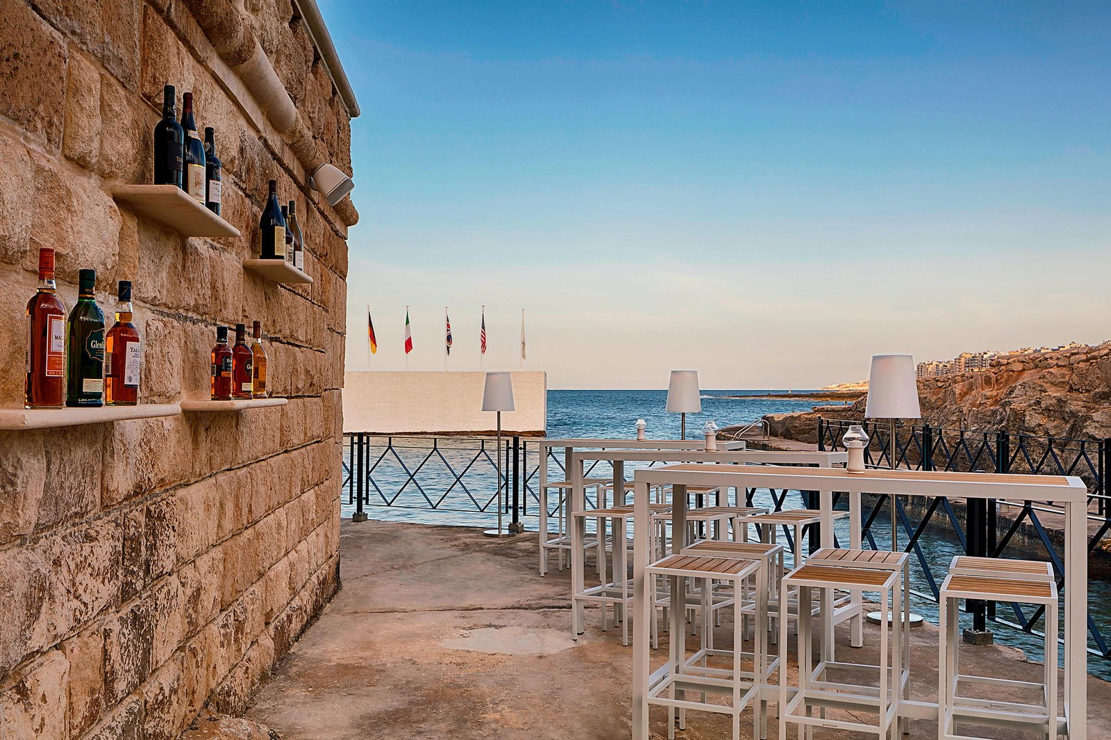 The Westin Dragonara Resort, Malta, the boathouse lounge