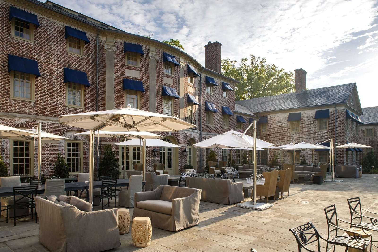 Williamsburg Inn, an official Colonial Williamsburg Hotel, at the table