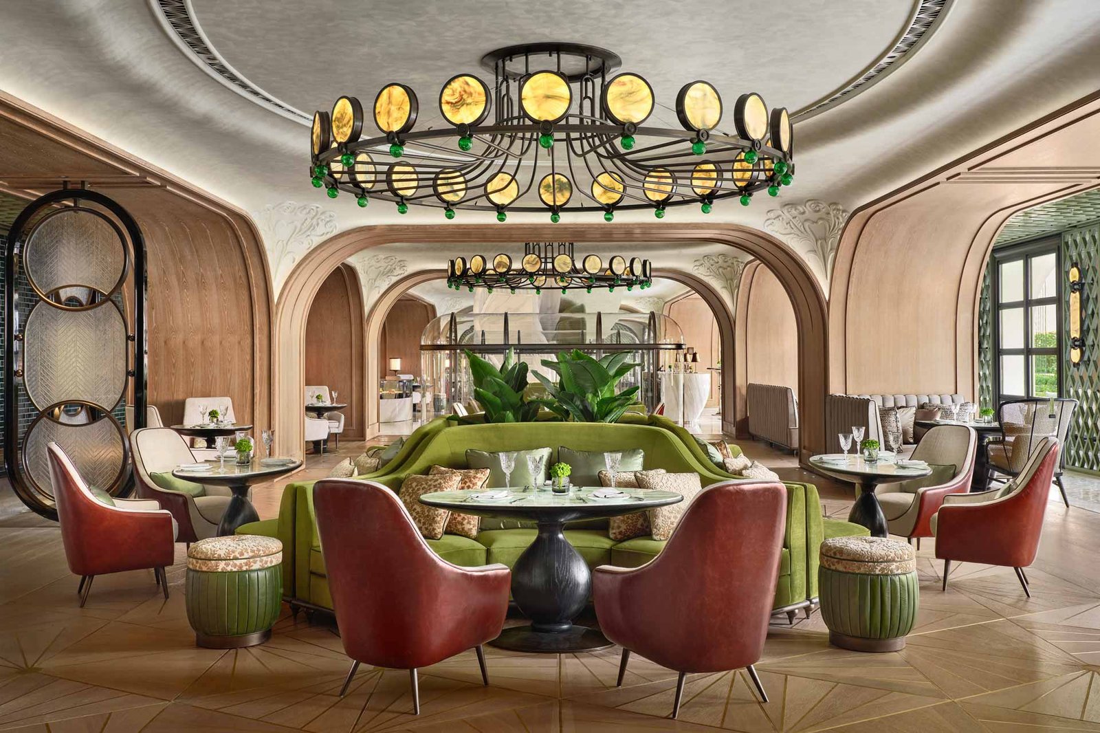Waldorf Astoria Xiamen, peacock alley