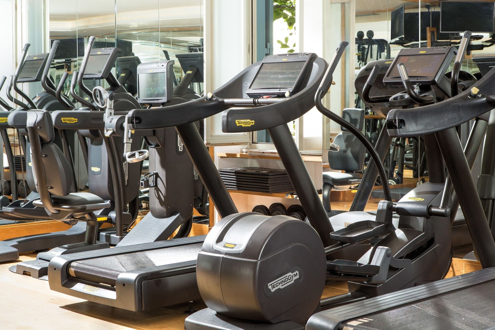 Hotel de Russie, the gym