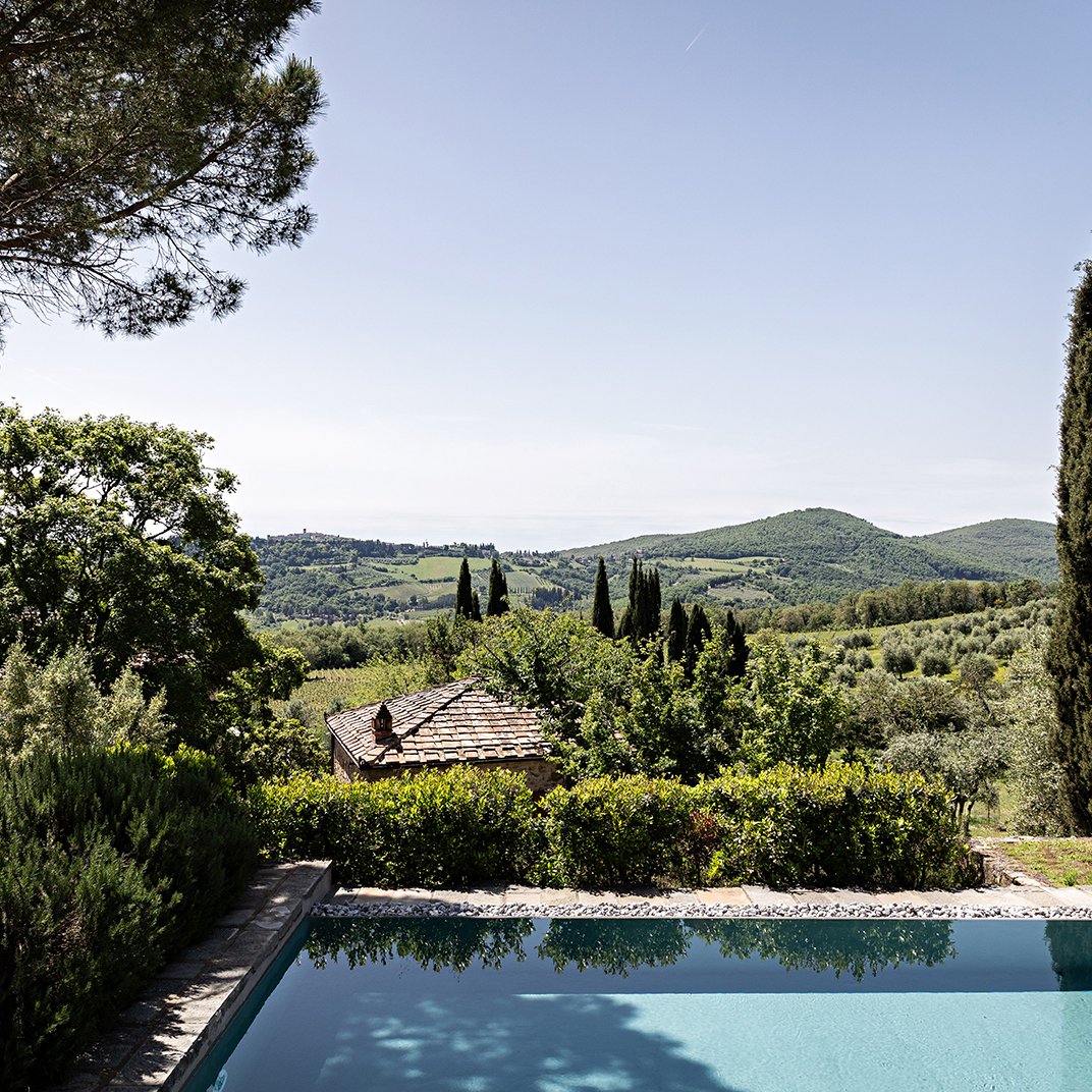 Pieve Aldina, the pool
