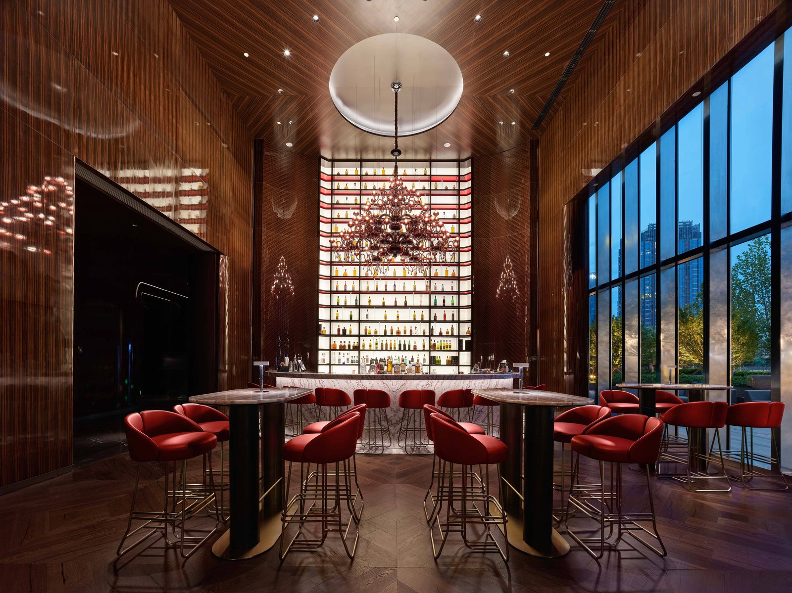 MGM Qingdao, at the table