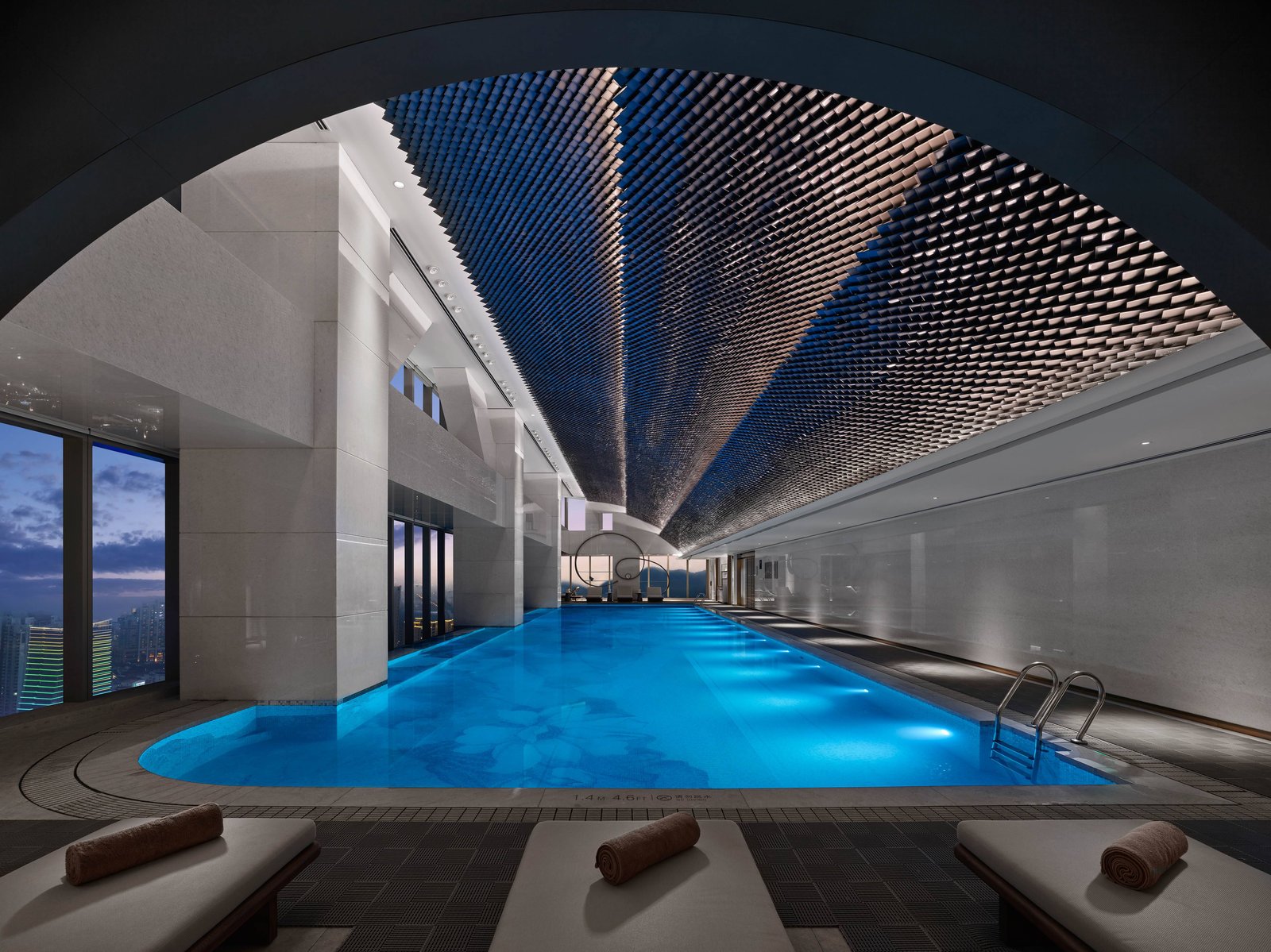 MGM Qingdao, the pool