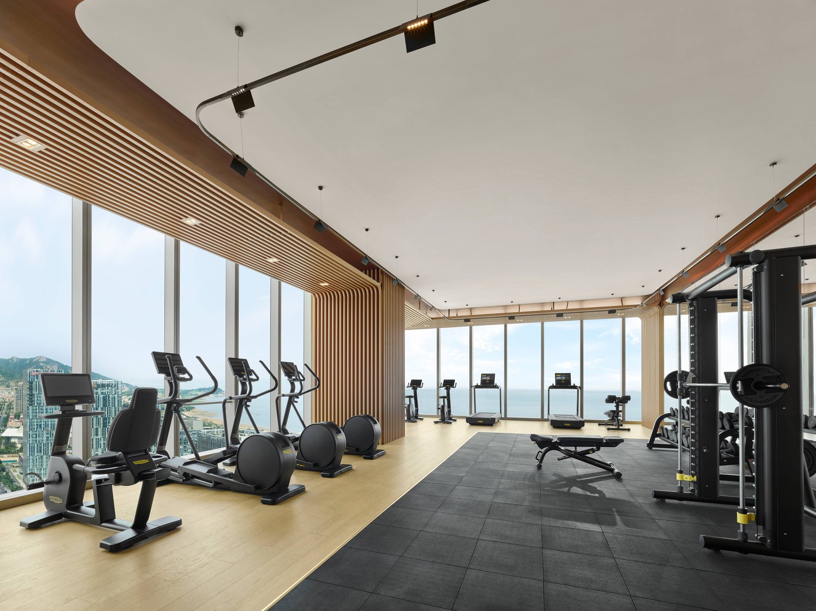 MGM Qingdao, the gym