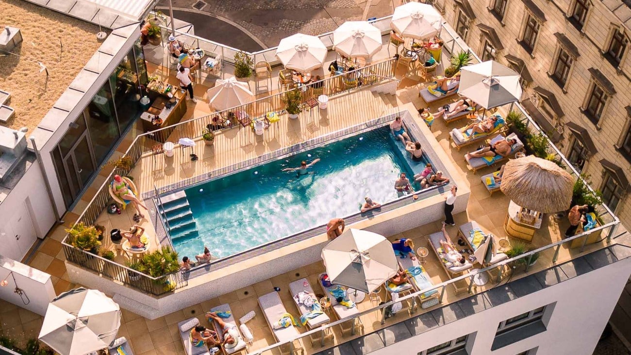 The Hoxton, Vienna, the pool