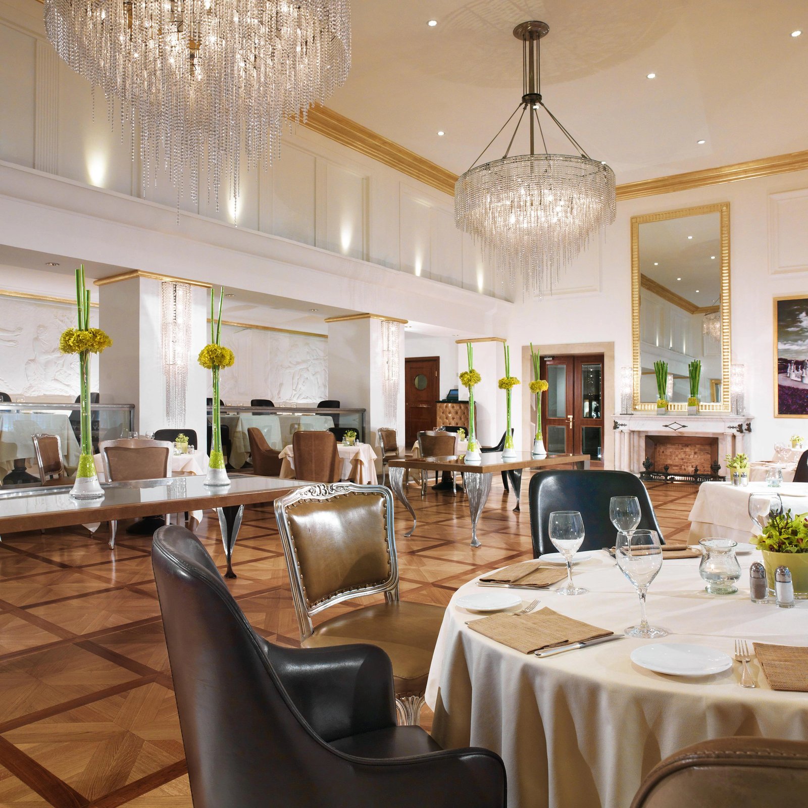 The Westin Excelsior, at the table