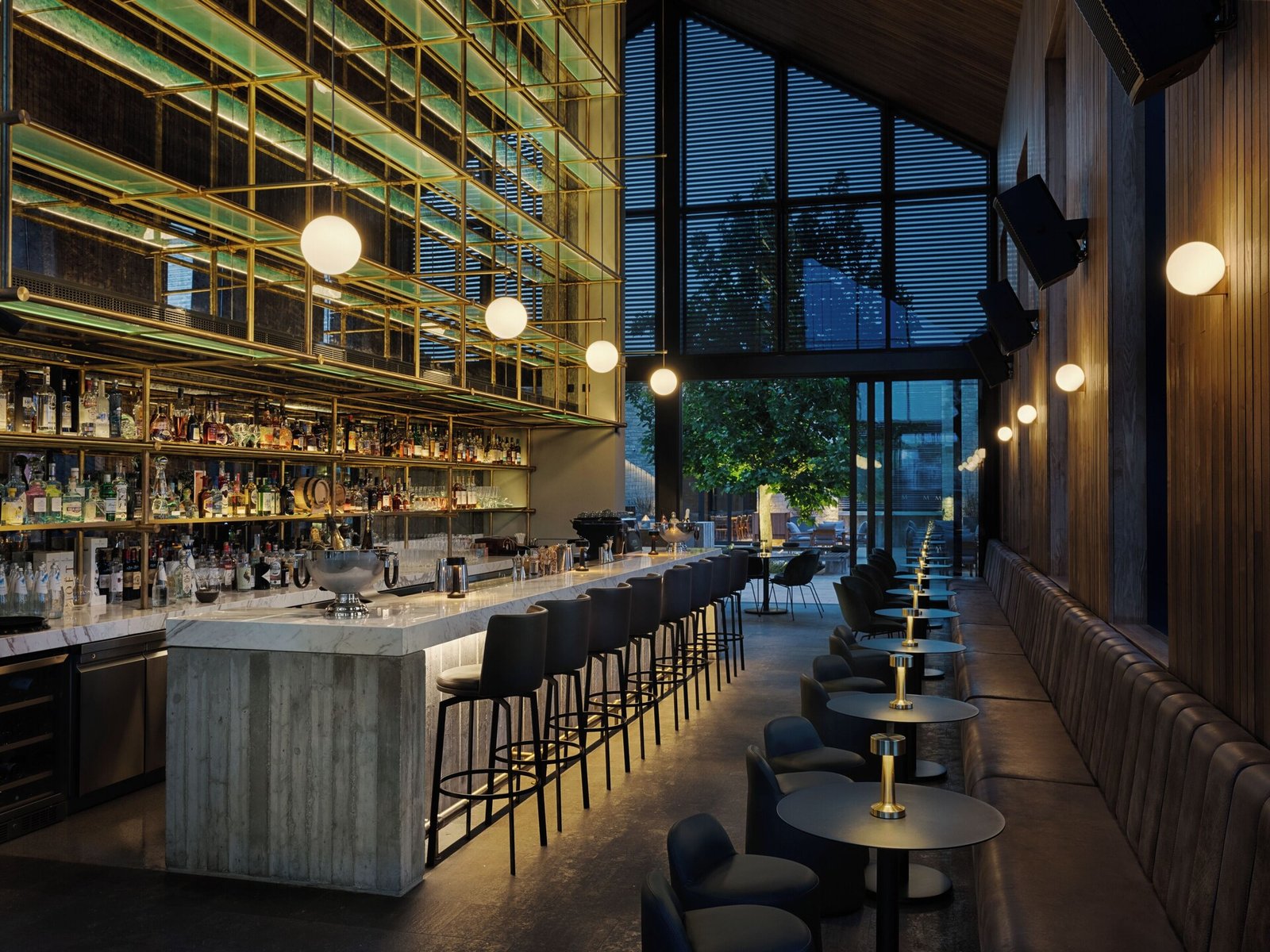 Minthis Resort, at the table