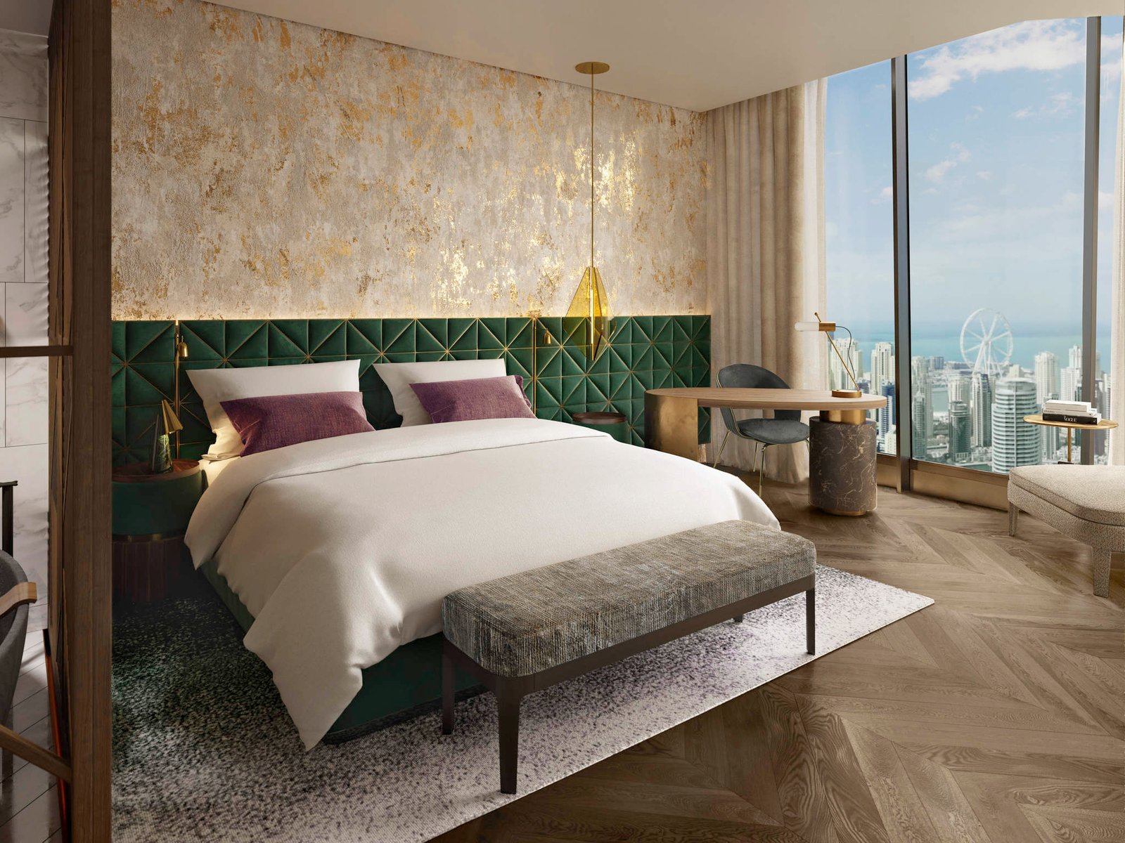 SO/ Uptown Dubai, rooms