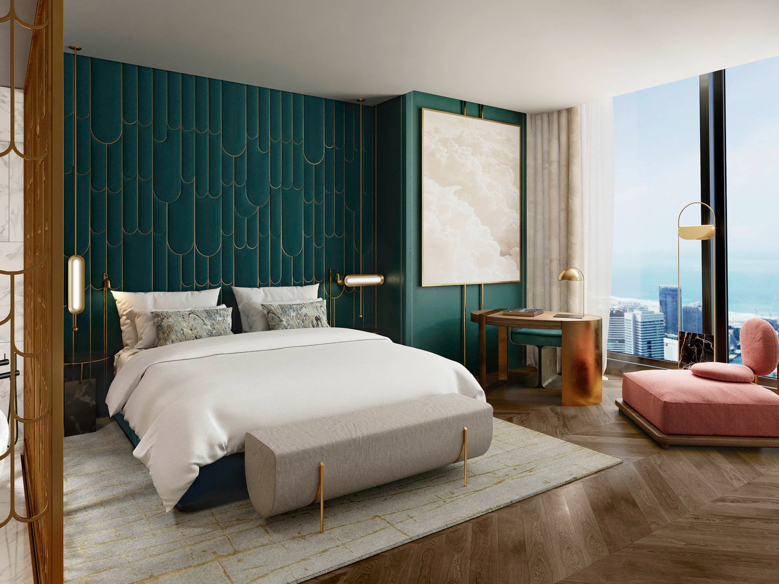 SO/ Uptown Dubai, rooms