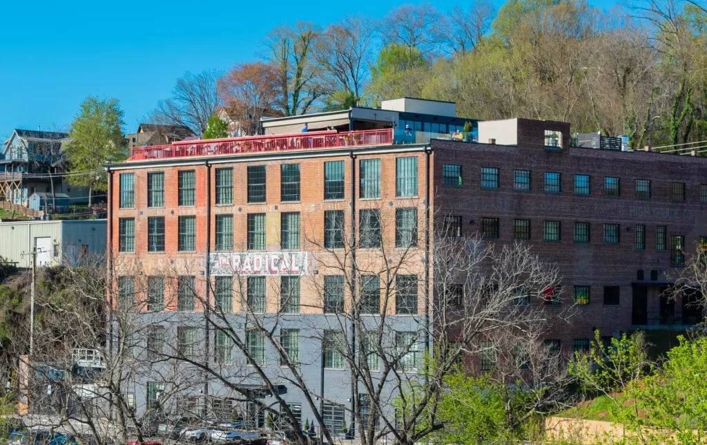 The Radical Asheville, Tapestry Collection by Hilton, backstory