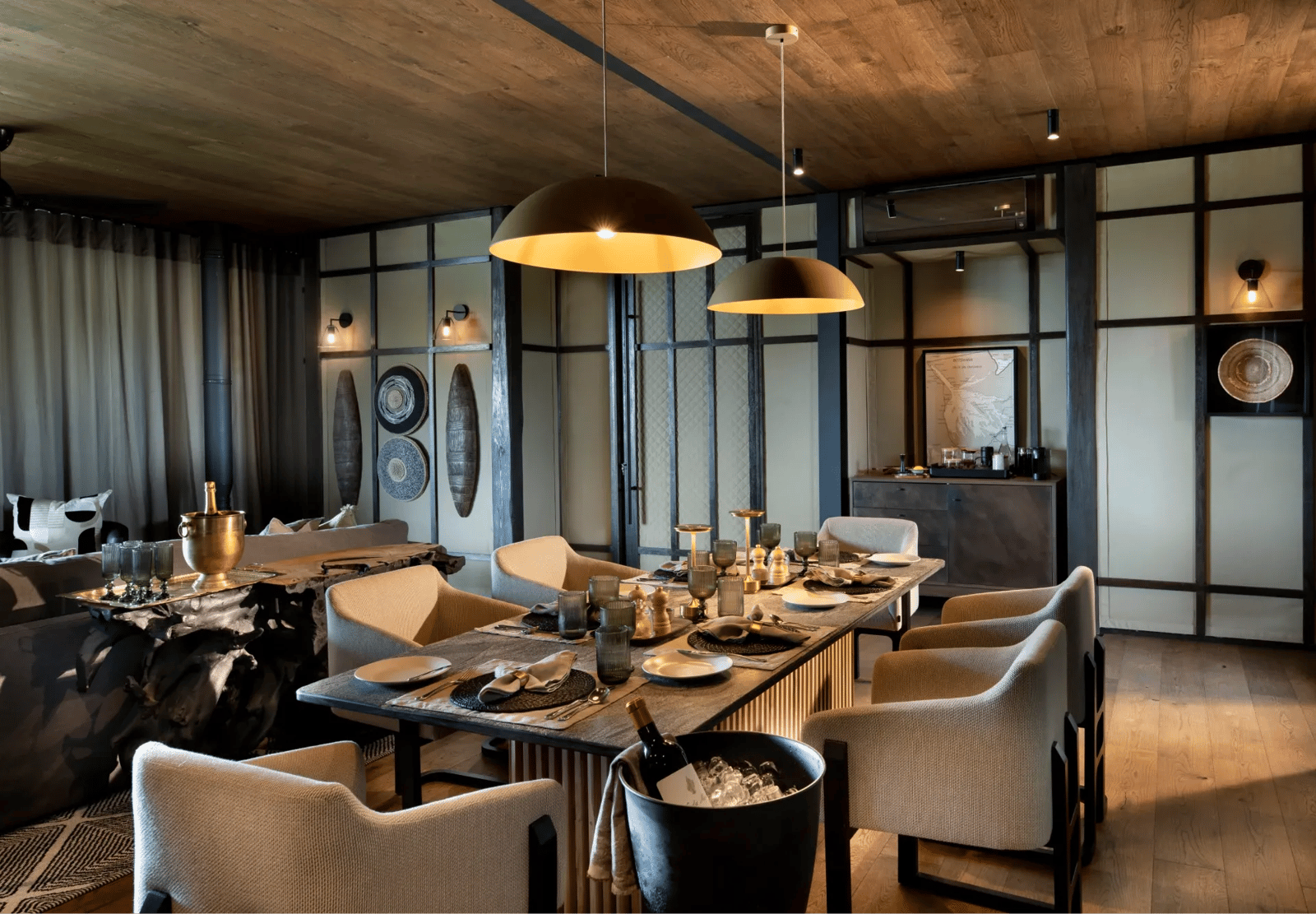 Daunara Safari Camp, eat & drink