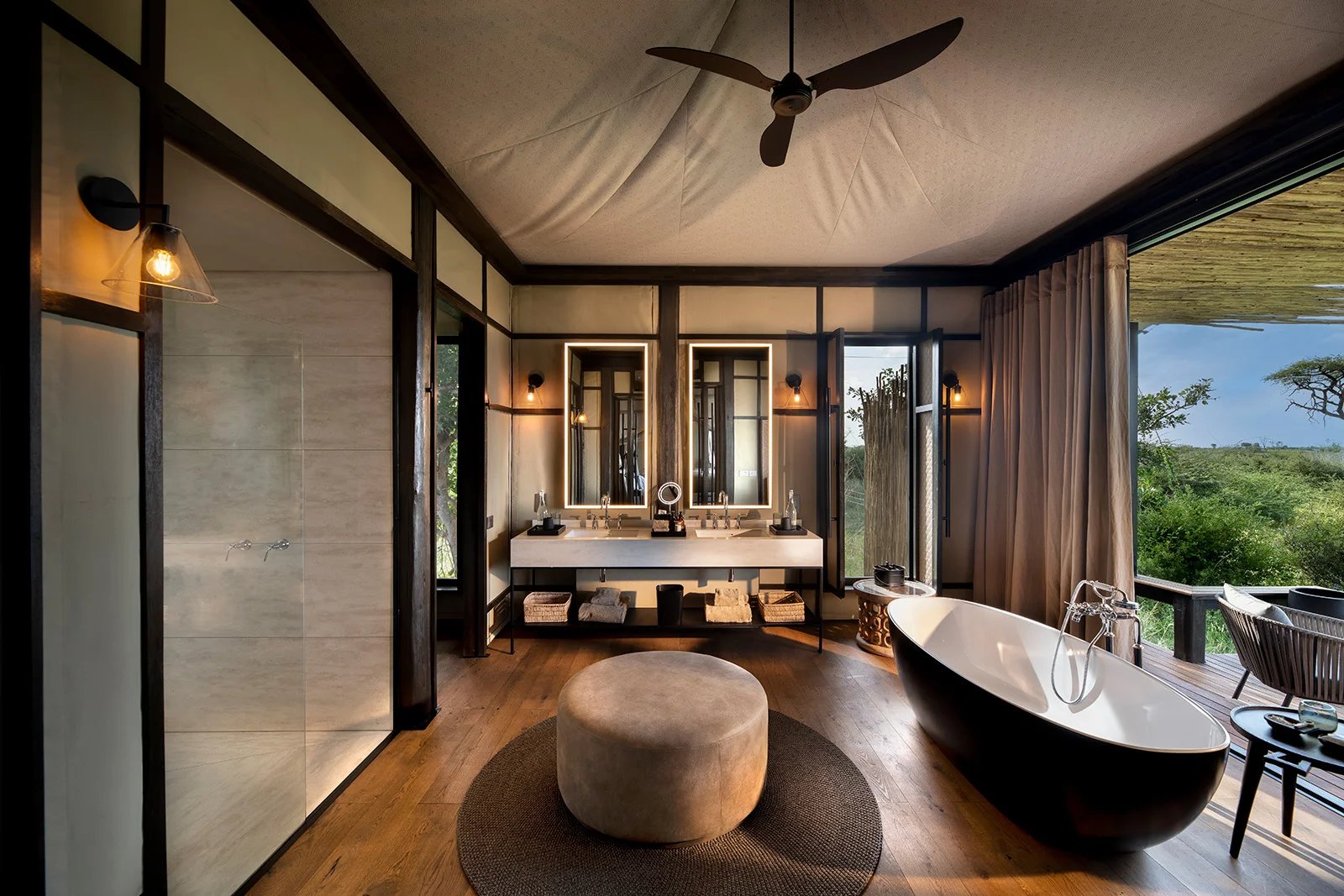 Daunara Safari Camp, rooms
