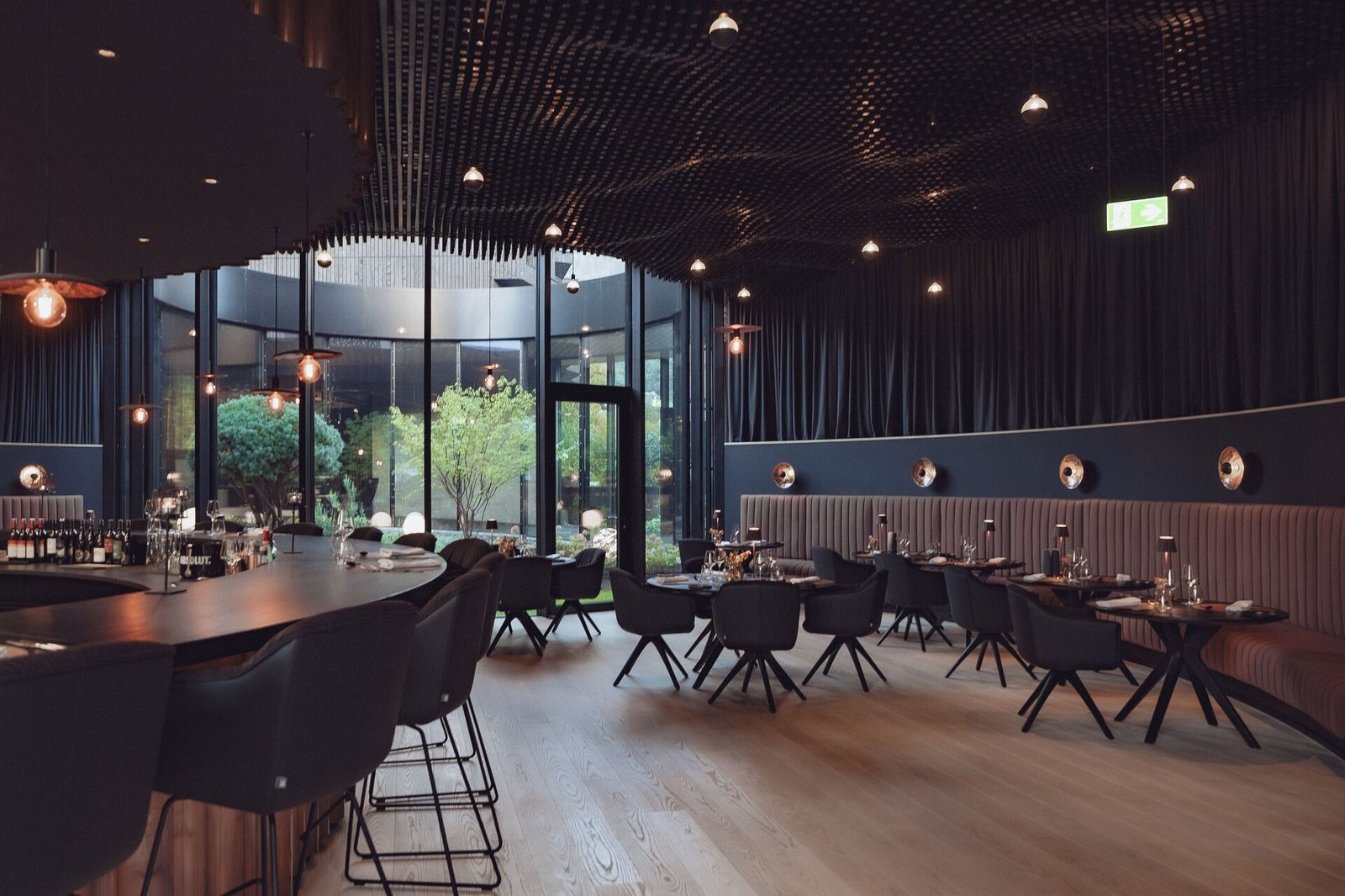 Amrai Suites, at the table
