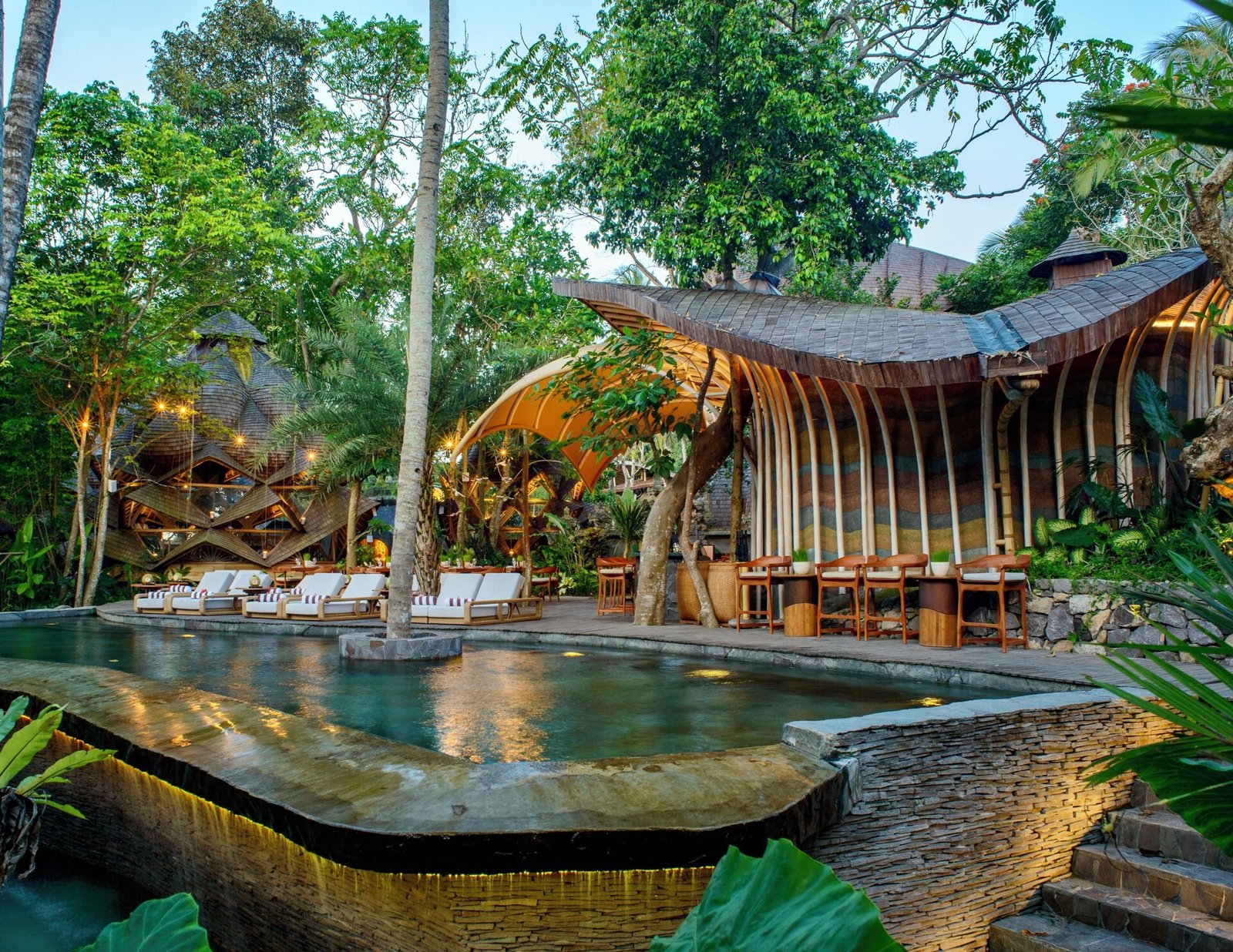 Ulaman Eco Luxury Resort, the pool