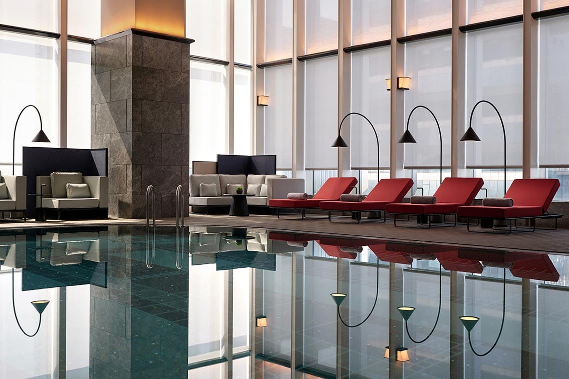 Andaz Nanjing Hexi, the pool