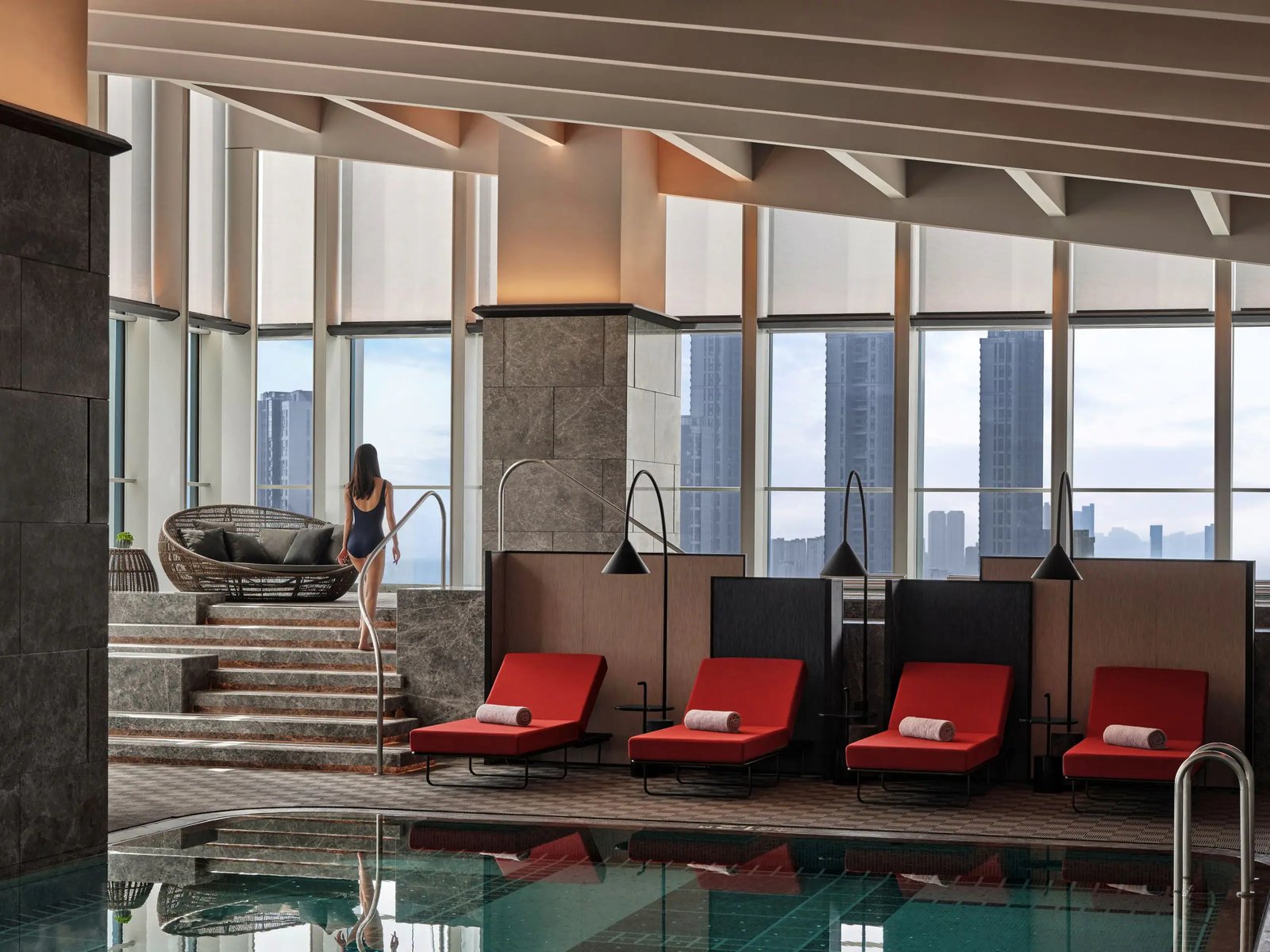 Andaz Nanjing Hexi, the pool