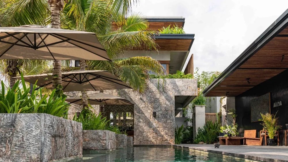 Hotelito at MUSA, the pool