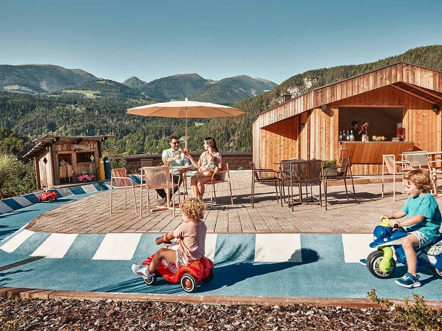 Falkensteiner Family Resort Lido, at the table
