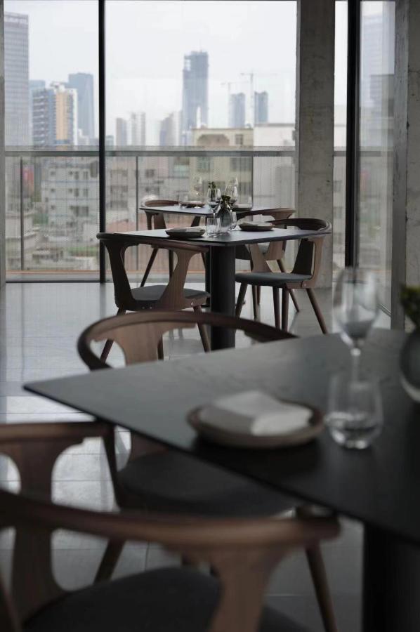 Shenzhen Nantou Jiangnan House, rooftop dining and cocktail terrace