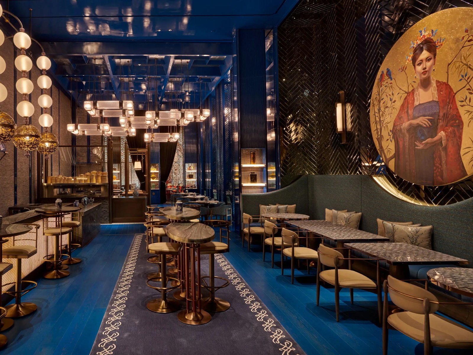 Grand Hyatt Kuwait, at the table