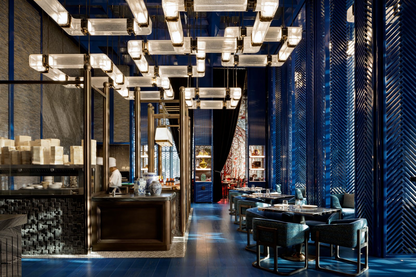 Grand Hyatt Kuwait, at the table