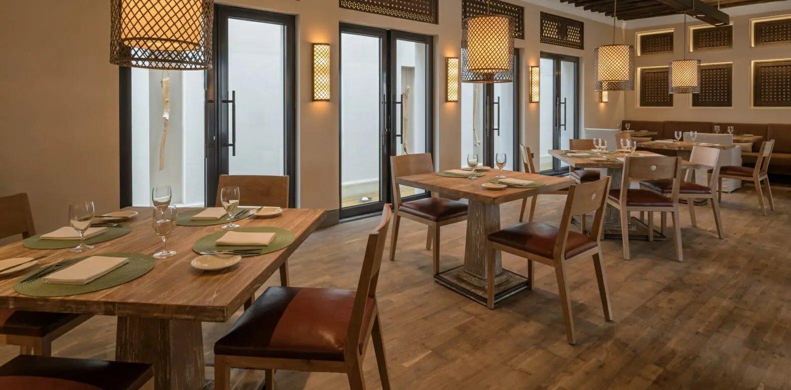 The Chedi Al Bait, Sharjah, the restaurant