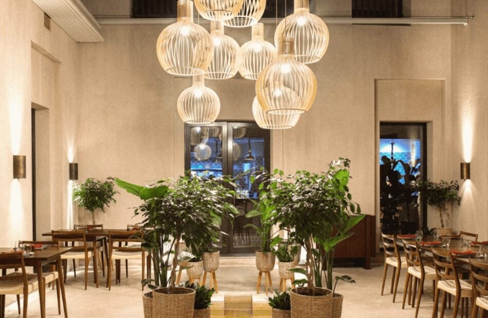 The Chedi Al Bait, Sharjah, at the table