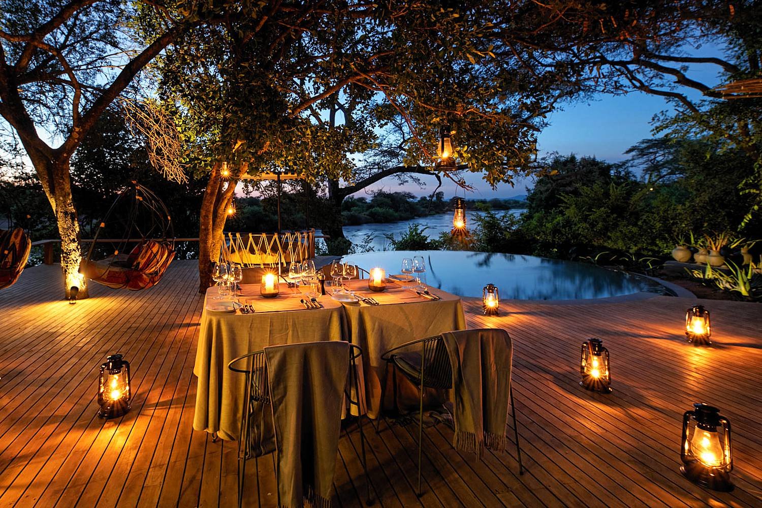 andBeyond Grumeti Serengeti River Lodge, eat & drink