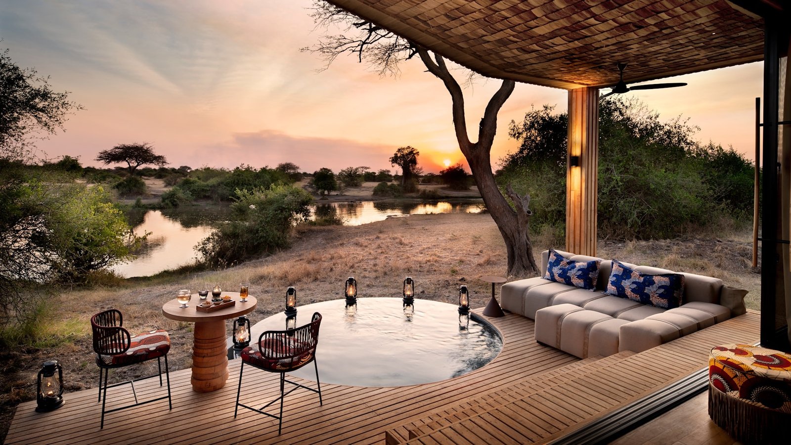 andBeyond Grumeti Serengeti River Lodge, rooms