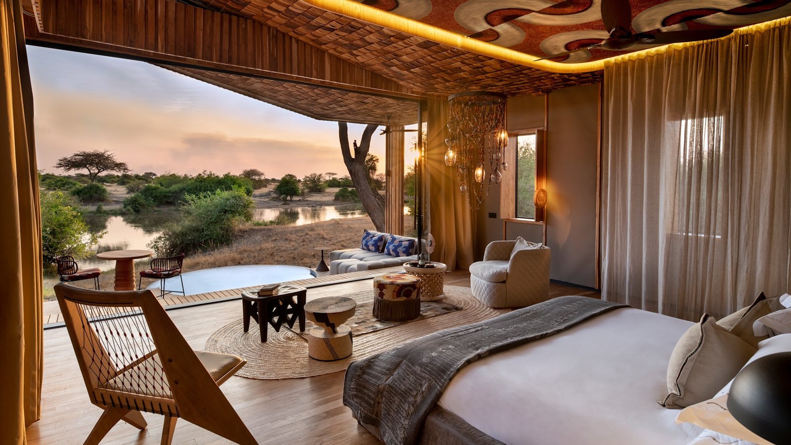 andBeyond Grumeti Serengeti River Lodge, rooms