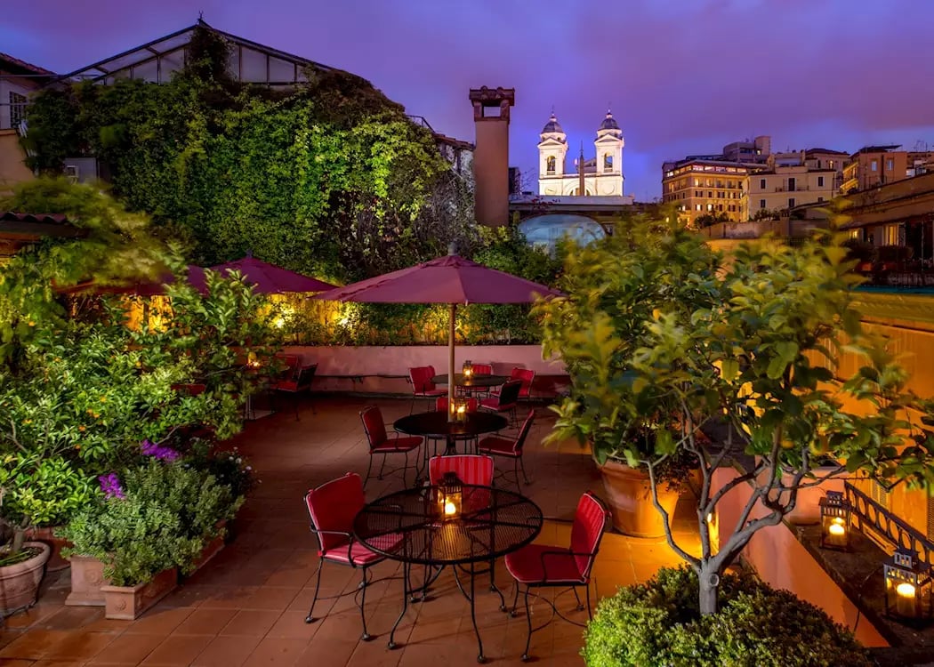 The Inn at the Spanish Steps — vibe