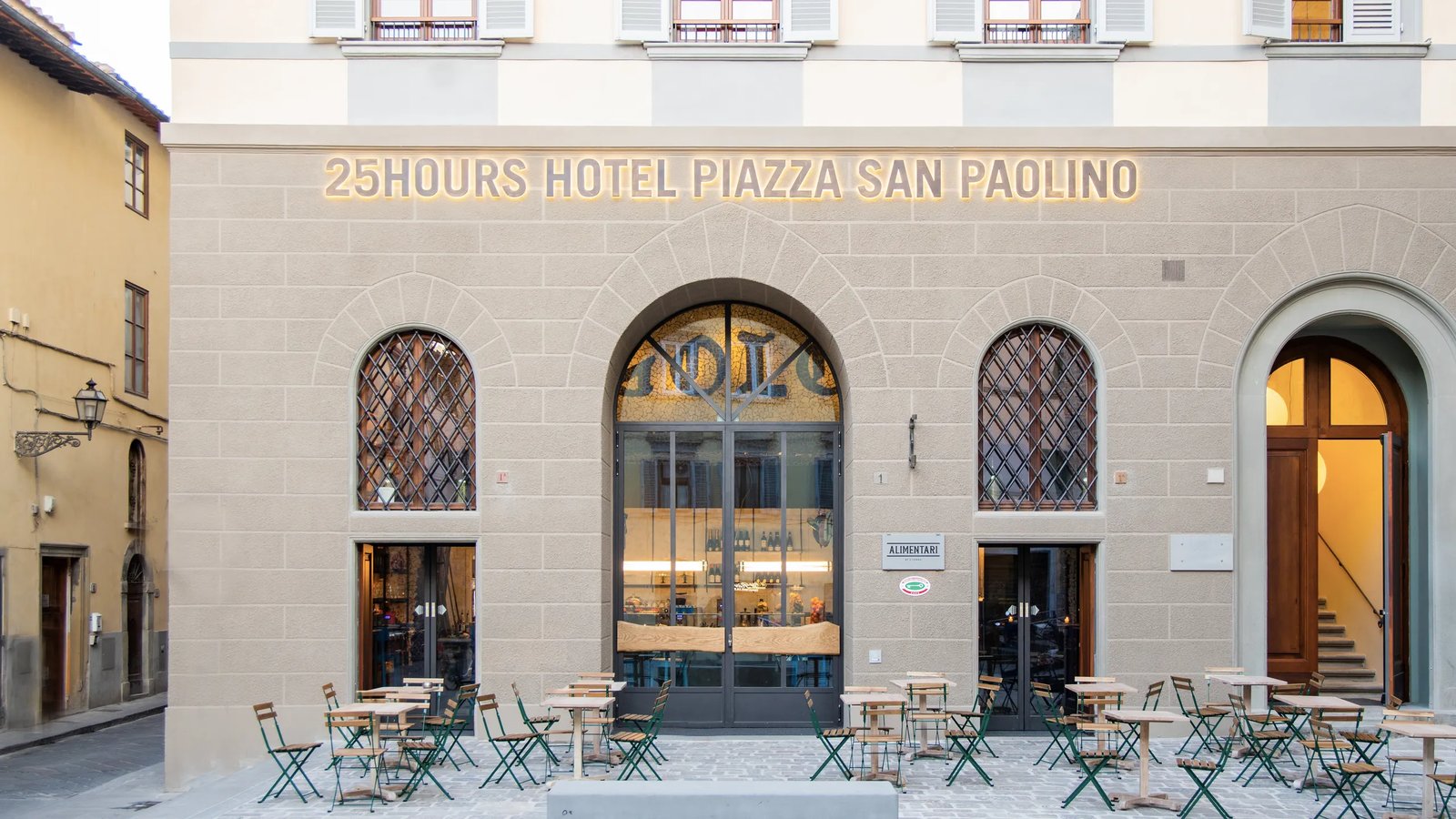 25hours Hotel Florence Piazza San Paolino, backstory