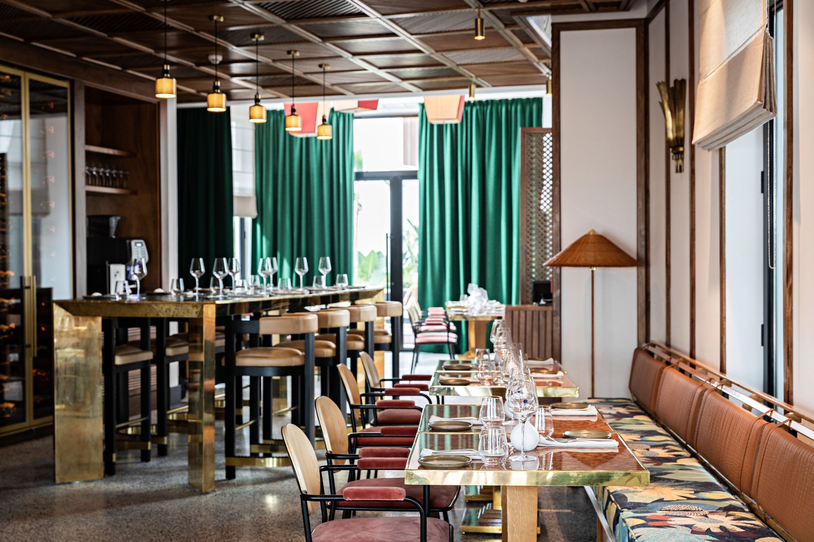 La Maison Palmier, eat and drink