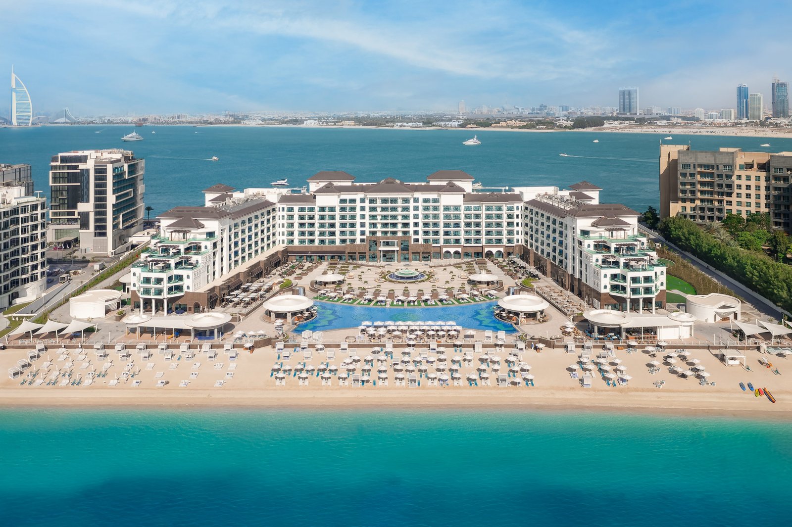 Taj Exotica Resort & Spa, The Palm, Dubai, backstory