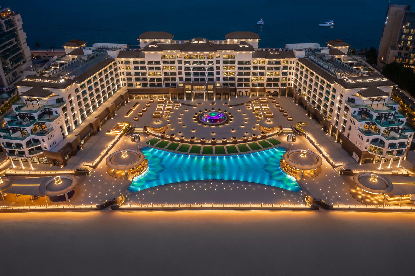 Taj Exotica Resort & Spa, The Palm, Dubai, backstory