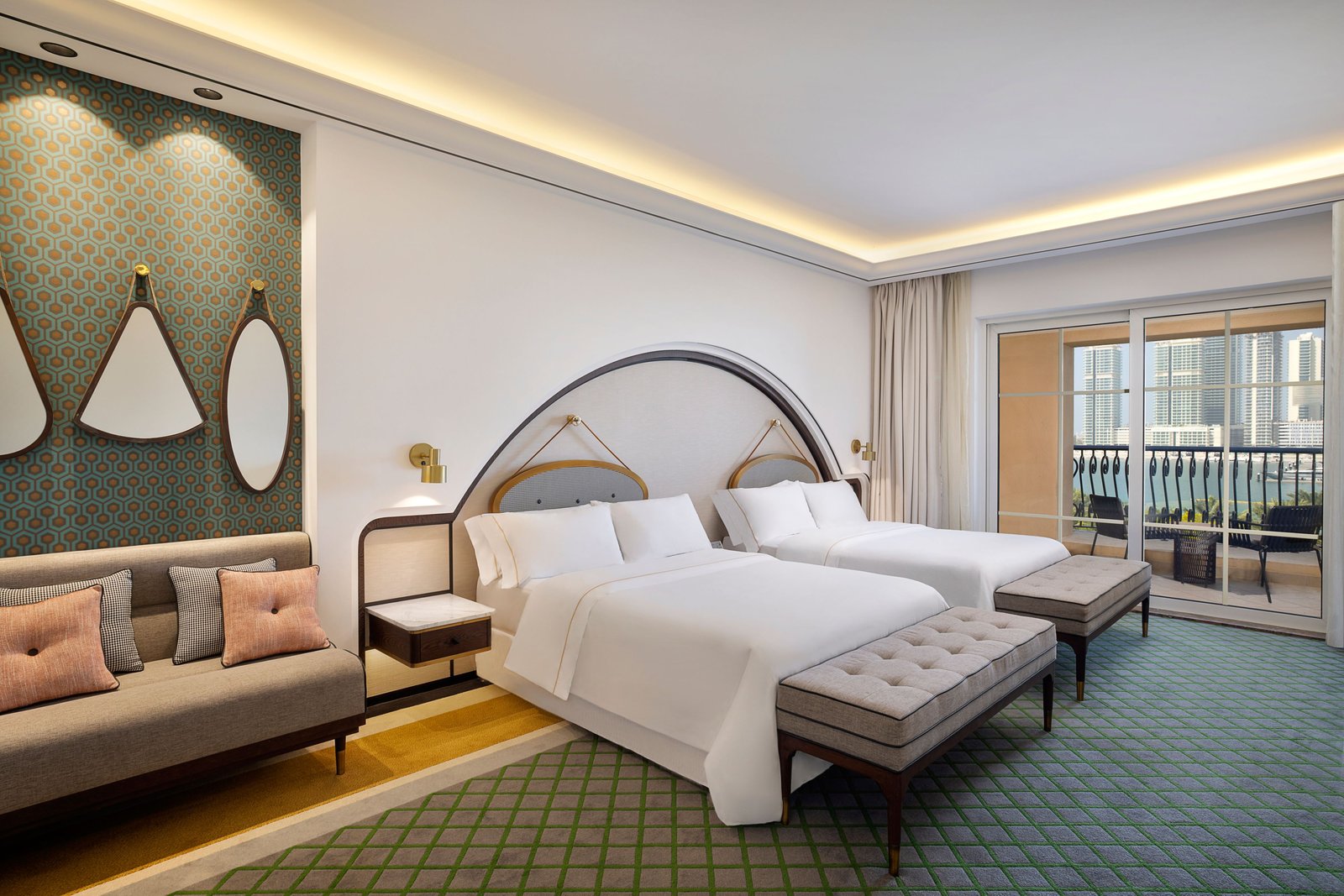 The Westin Dubai Mina Seyahi Beach Resort & Marina, rooms